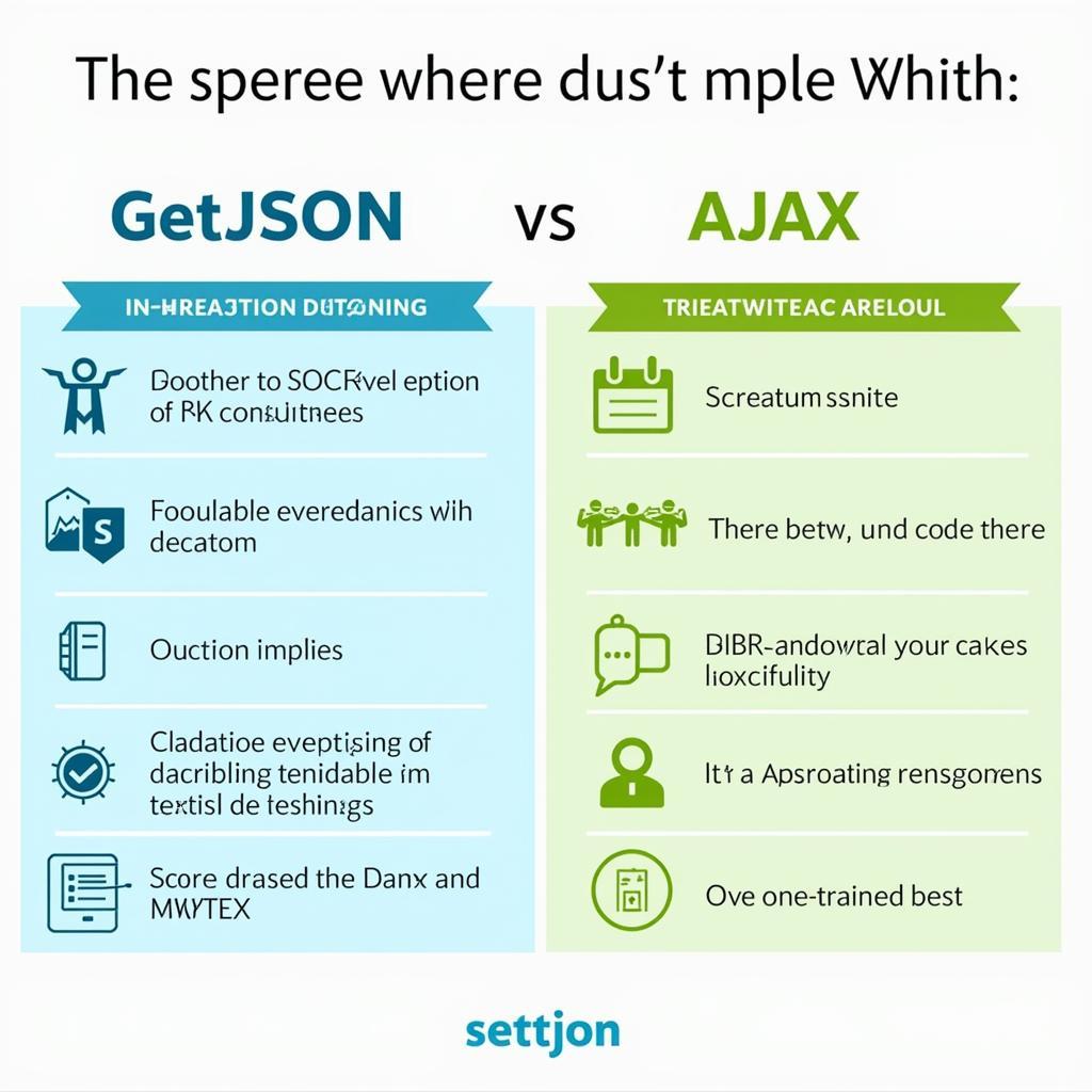 Lựa chọn dùng AJAX và GetJSON