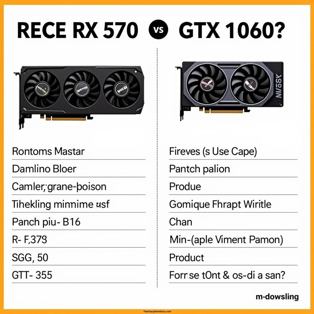 Lựa chọn giữa RX 570 và GTX 1060 dựa trên nhu cầu và ngân sách