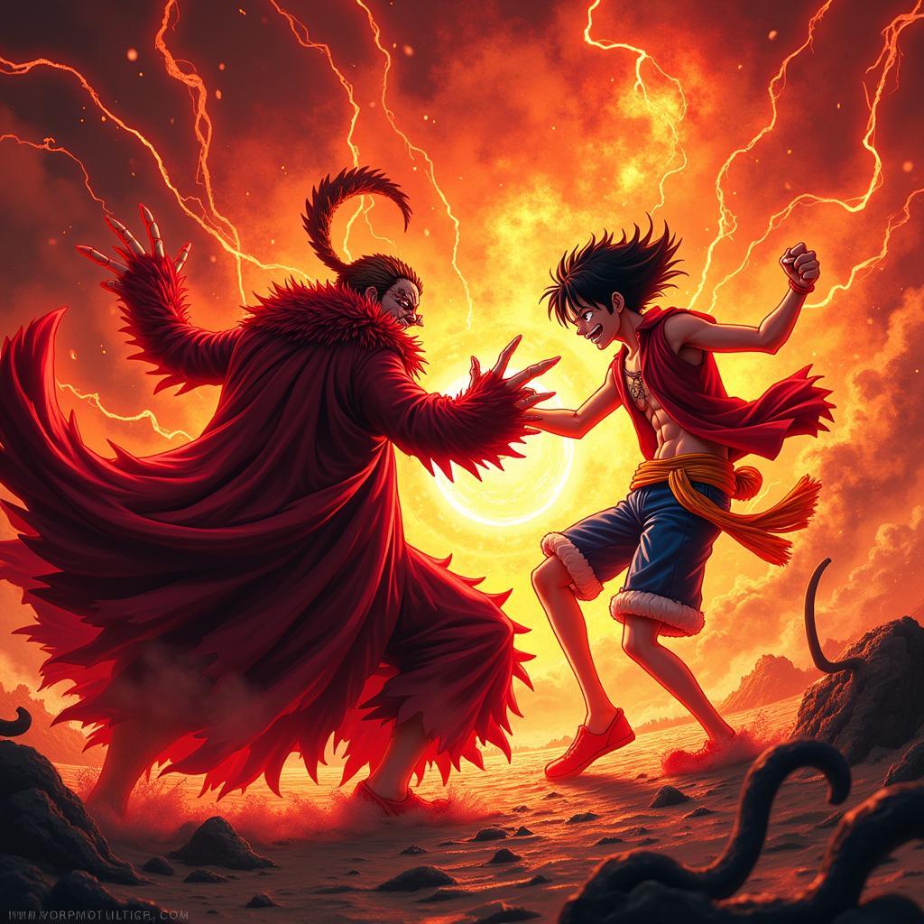 Luffy vs Doflamingo: Cuộc Đối Đầu Đỉnh Cao Của Ý Chí Và Quyền Lực