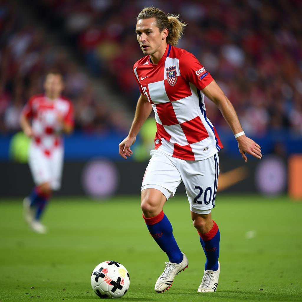 Luka Modric - đội trưởng và linh hồn của Croatia