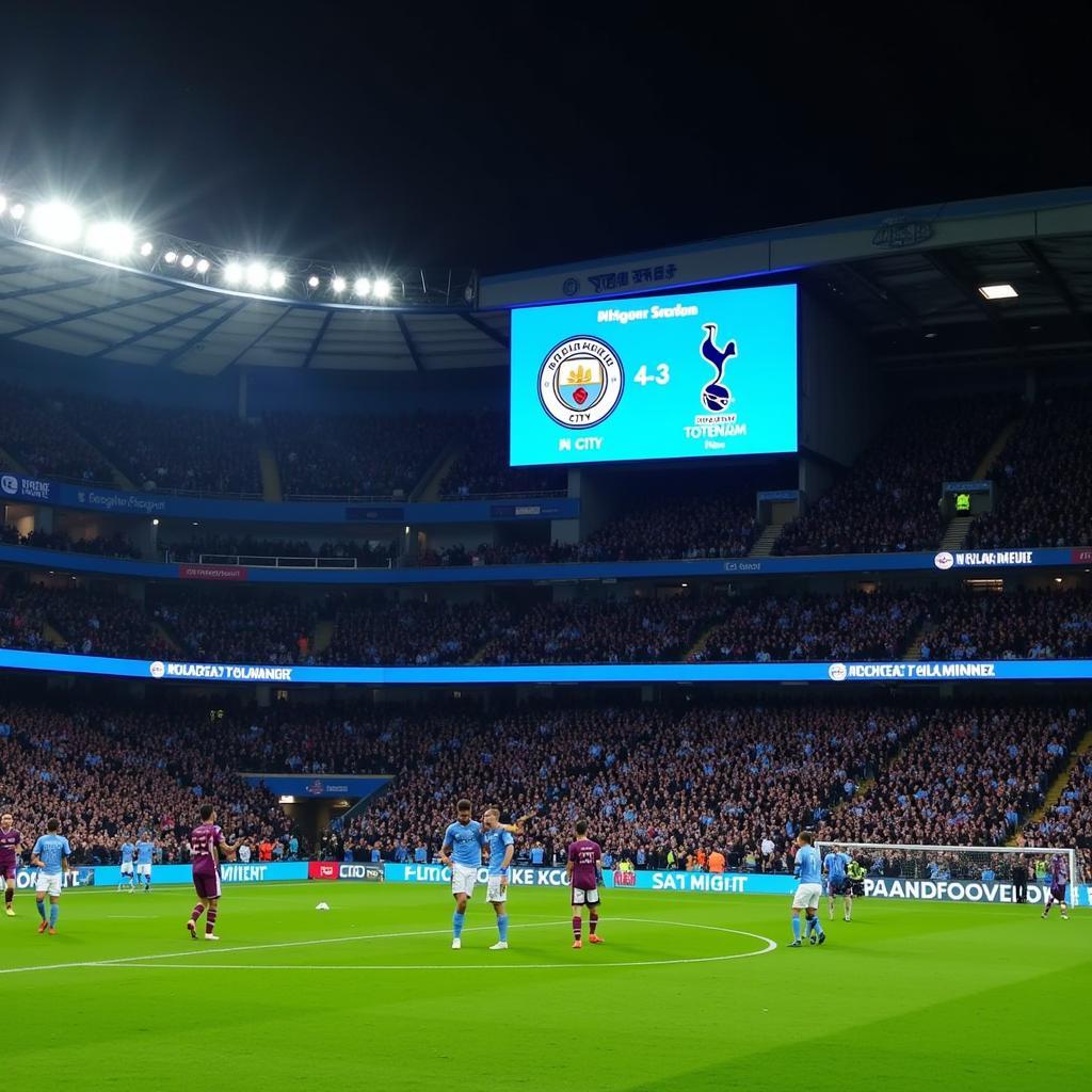 Man City vs Tottenham Chiến Thắng