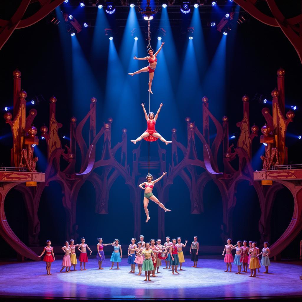 Cirque du Soleil performance