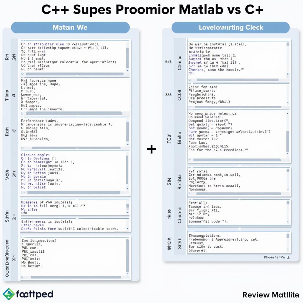 So sánh hiệu suất giữa Matlab và C++