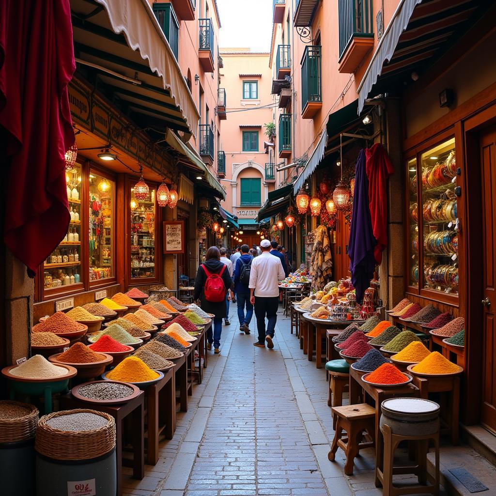 Khám phá mê cung các con hẻm trong medina ở Fes, Morocco