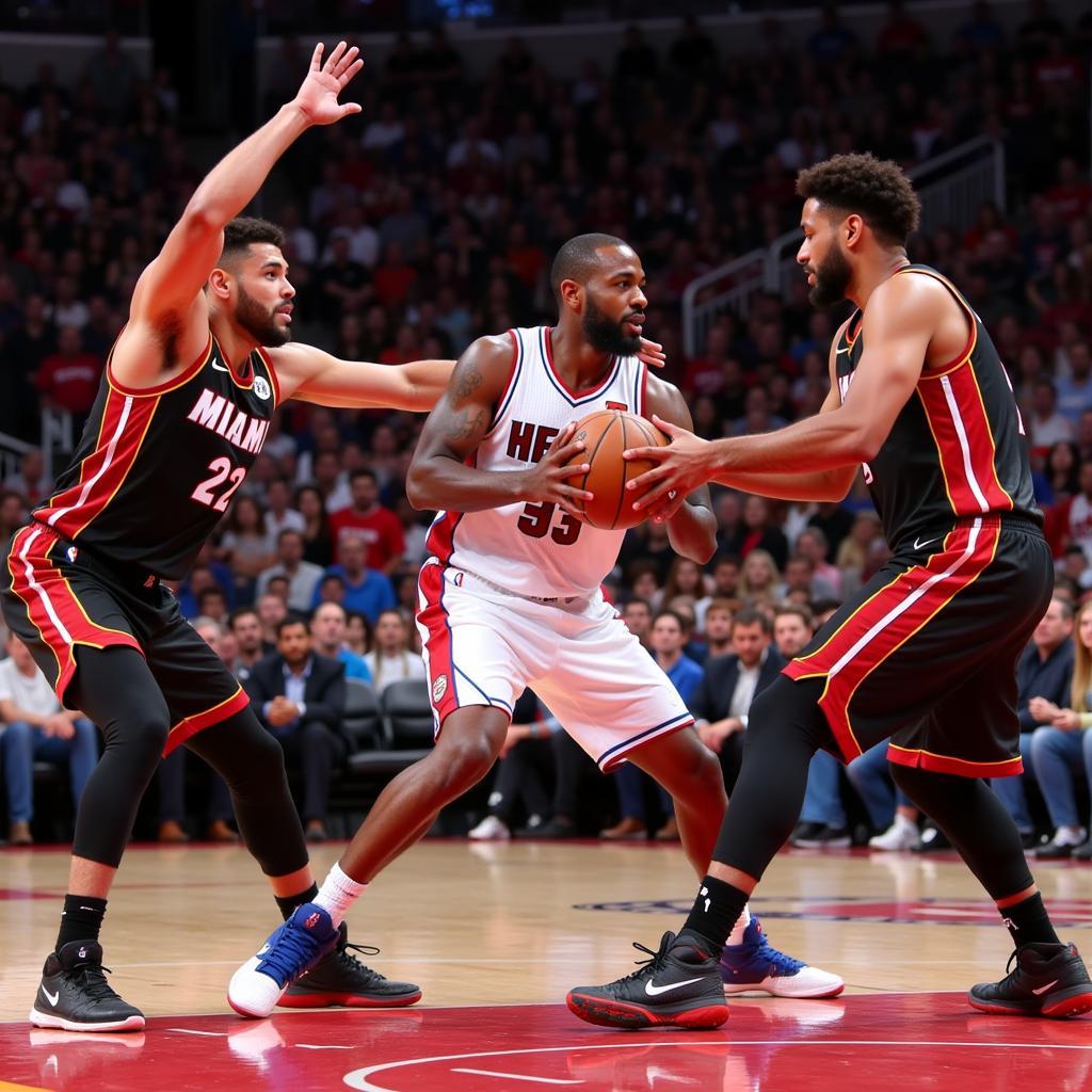 Miami Heat Defense Stifling the 76ers