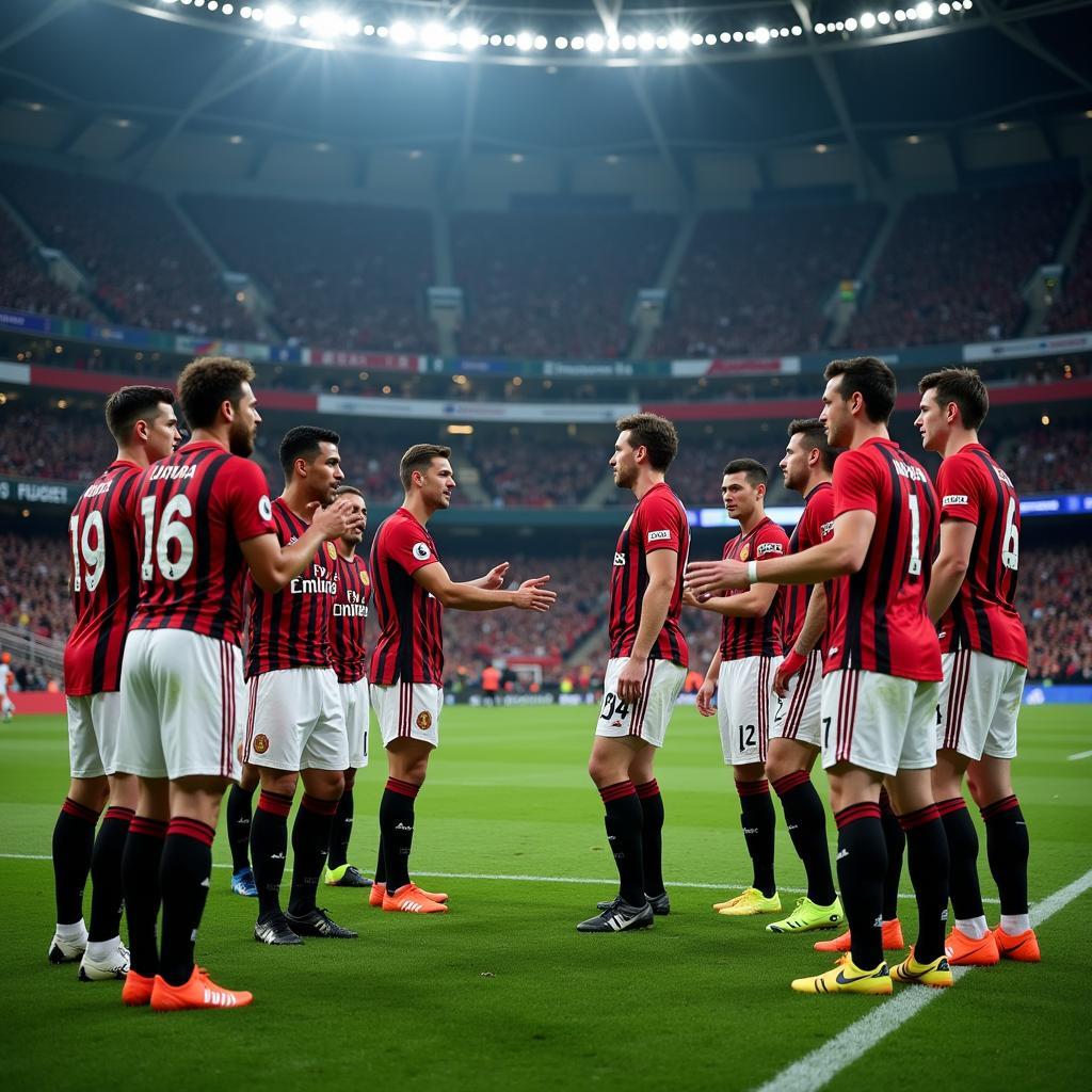 Milan vs MU đối đầu tại Champions League