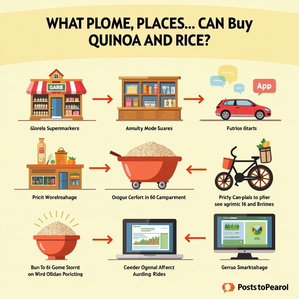 Mua Quinoa và Gạo ở đâu?