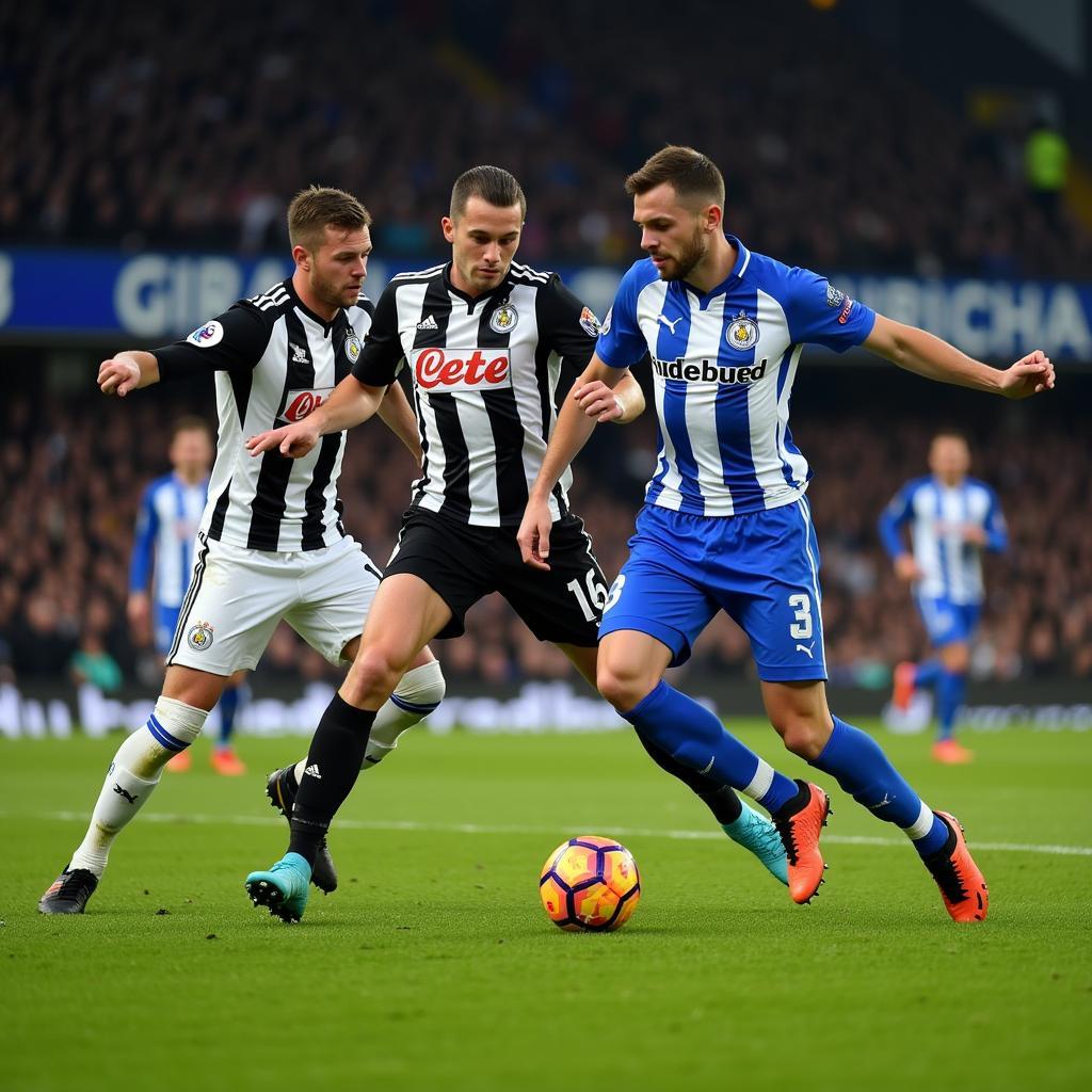 Newcastle United đối đầu Brighton