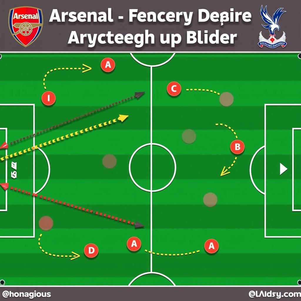 Nhận định Arsenal vs Crystal Palace: Chiến thuật