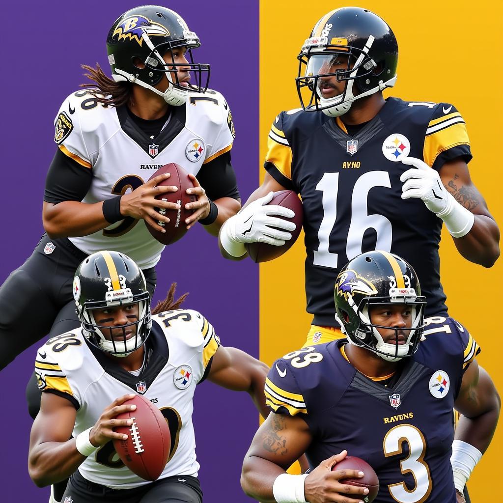 Ngôi sao sáng Ravens và Steelers: Những cá nhân xuất sắc