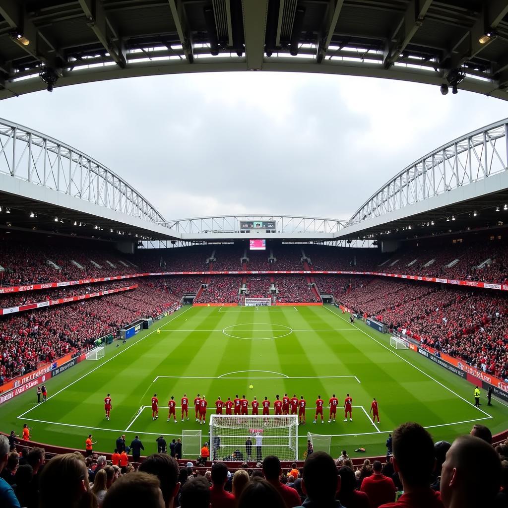 Nottingham Forest đối đầu Liverpool tại Premier League