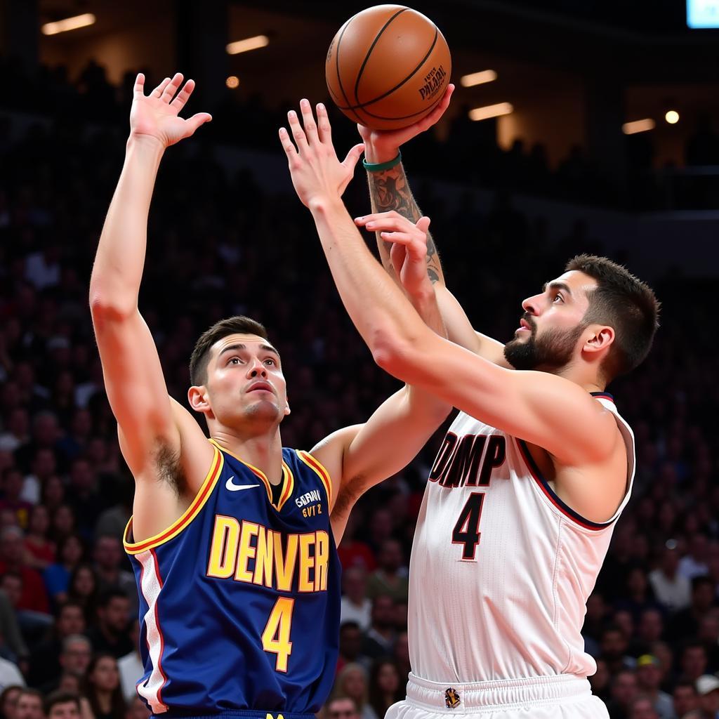 Denver Nuggets đối đầu Portland Trail Blazers