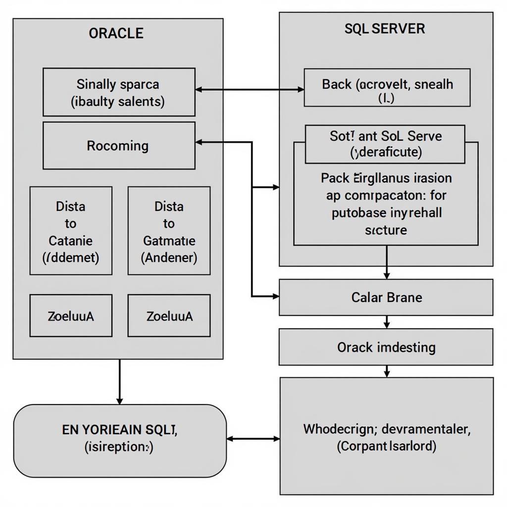 Oracle vs SQL Server: So sánh Kiến trúc