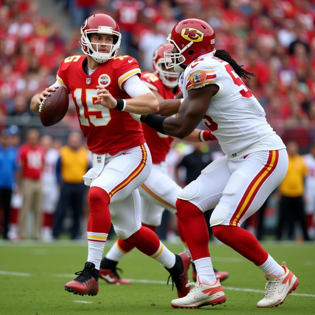 Patrick Mahomes và Nick Bosa: Đối Đầu Nghẹt Thở