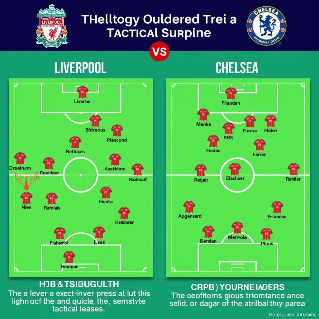 Phân tích chiến thuật Liverpool vs Chelsea: Ai sẽ áp đảo?