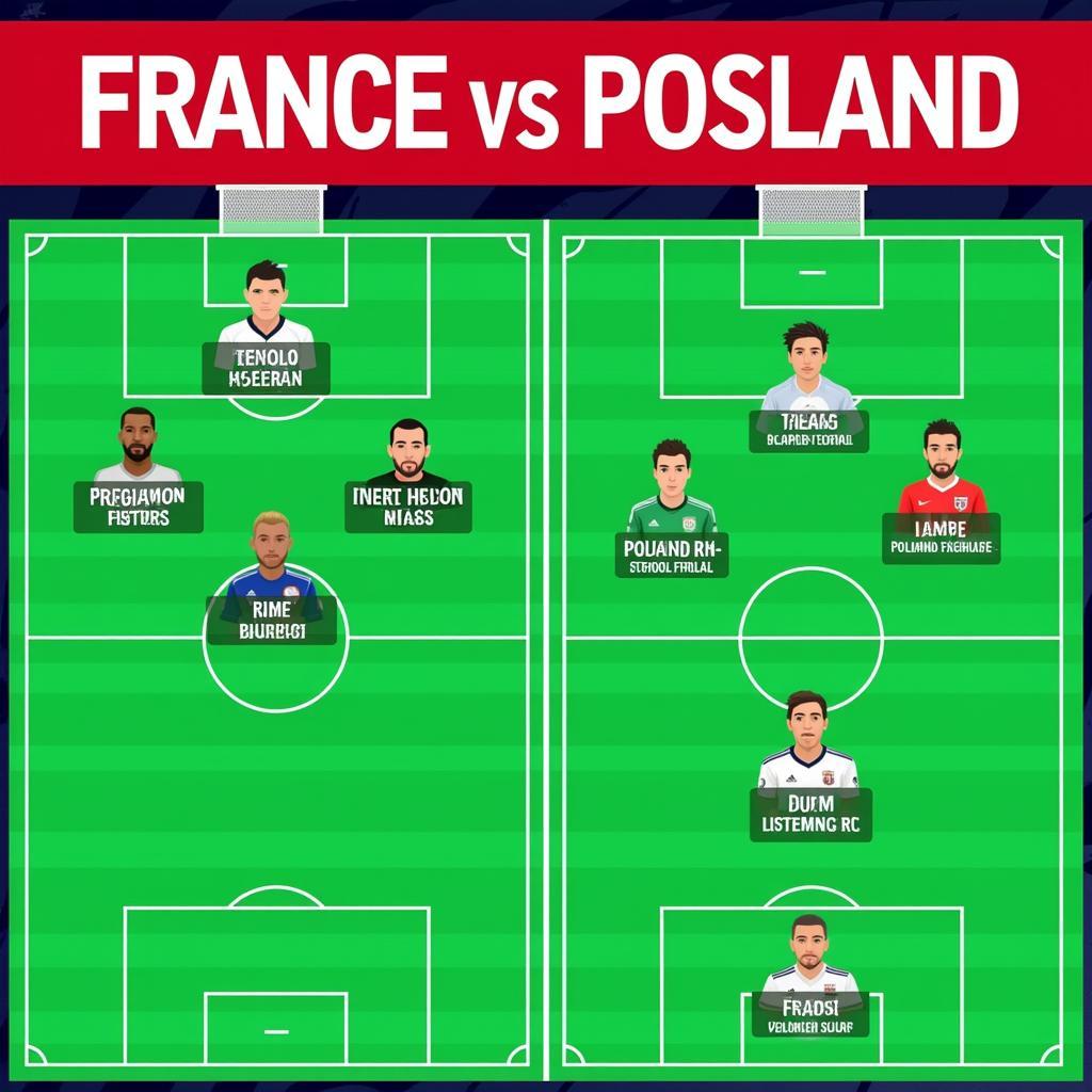 France vs Poland Lineups