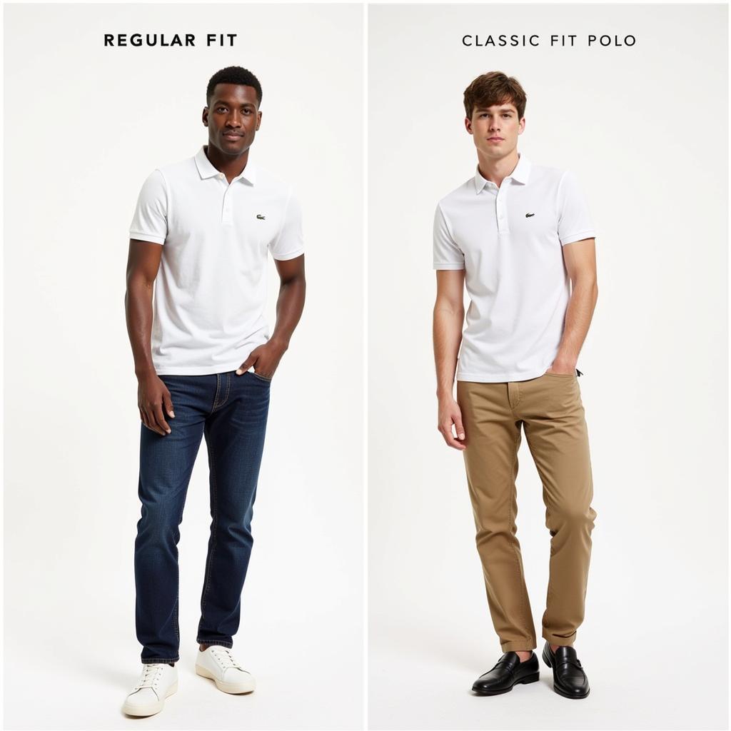 Phong Cách Thời Trang Với Áo Lacoste Regular Fit và Classic Fit