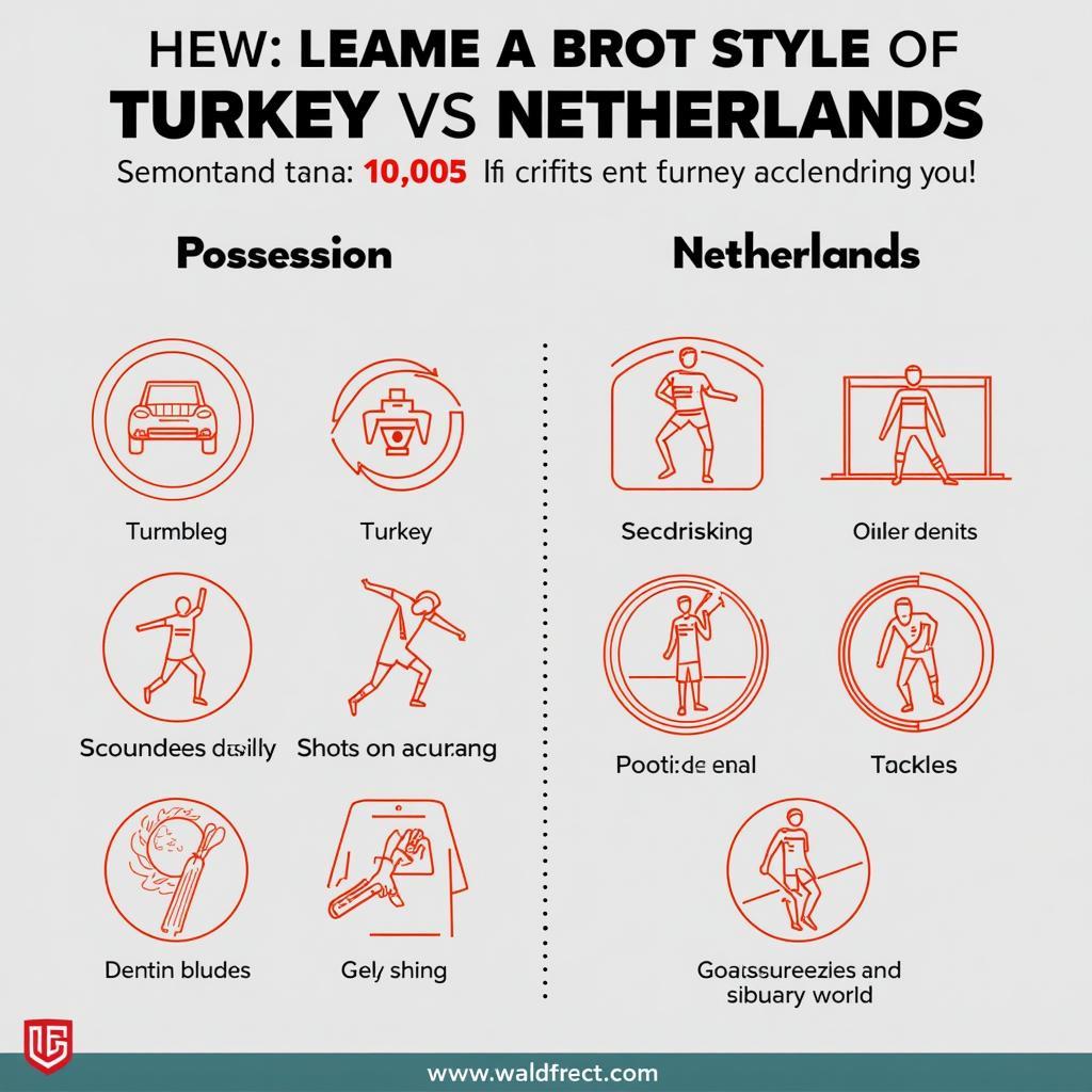 So sánh phong cách chơi giữa Turkey và Netherlands