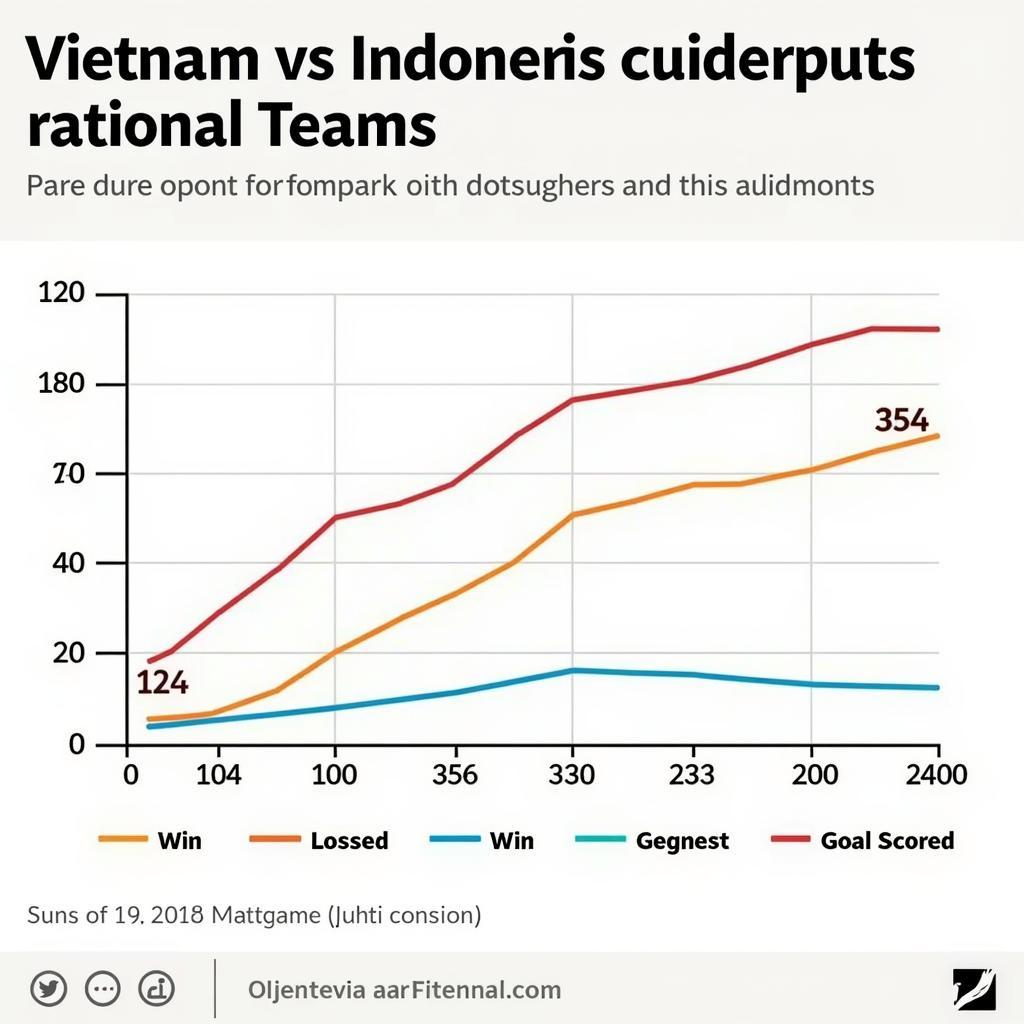 Biểu đồ phong độ gần đây của Việt Nam và Indonesia