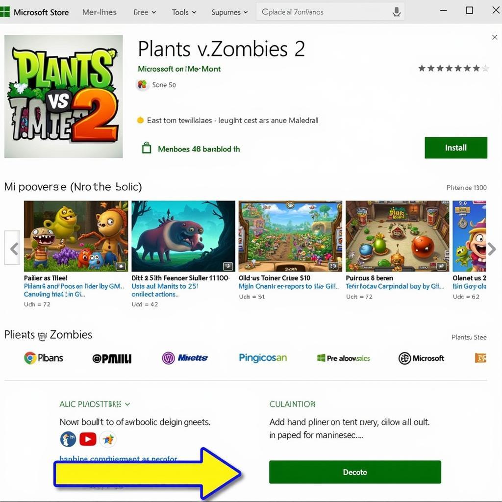 Plants vs Zombies 2 on Microsoft Store