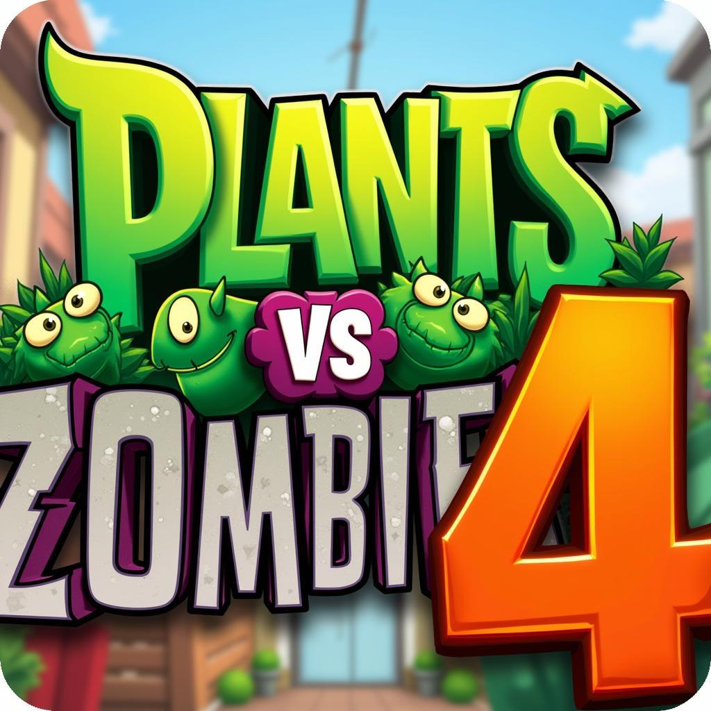 Plants vs Zombies 4 Logo