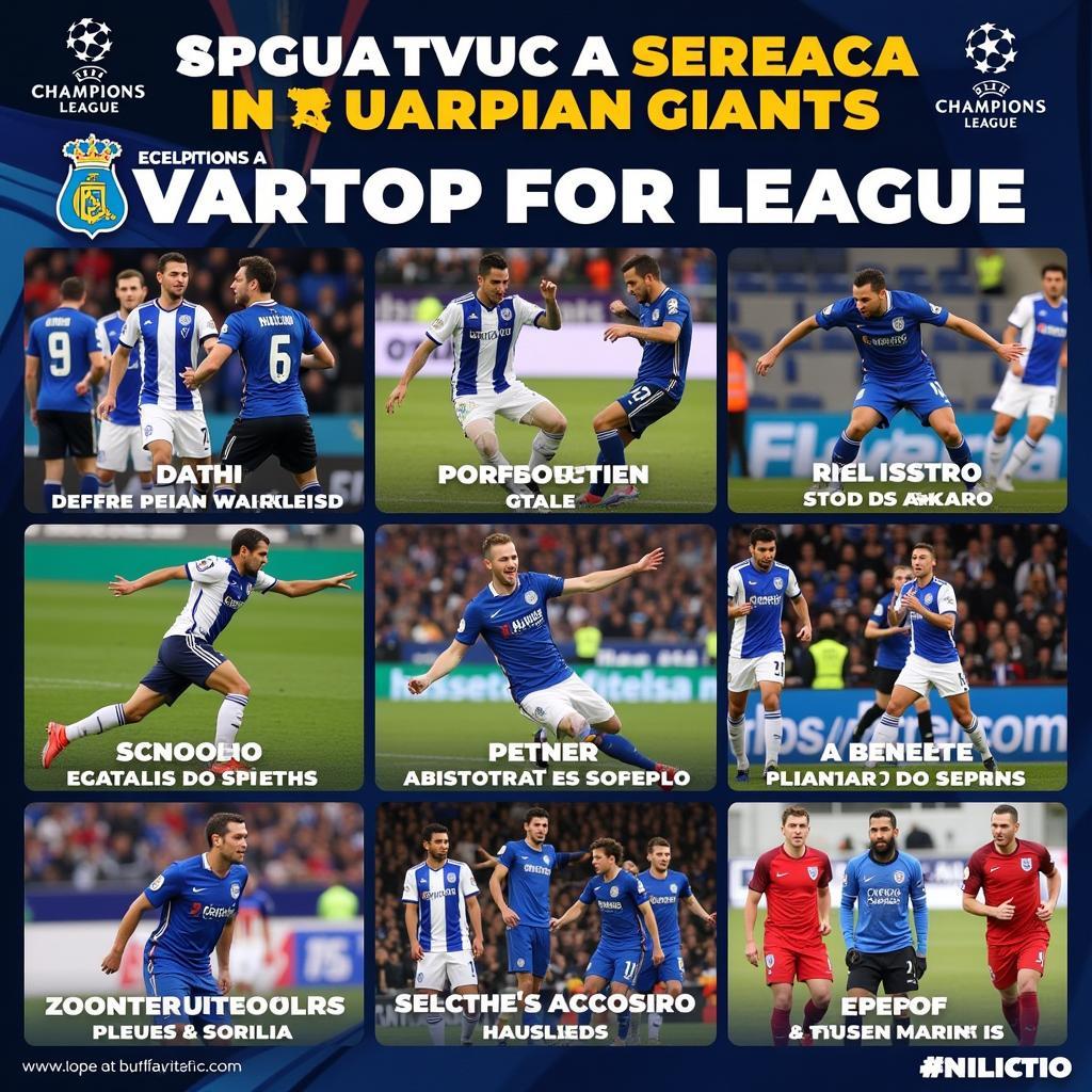 Porto đối đầu với các CLB lớn tại Champions League