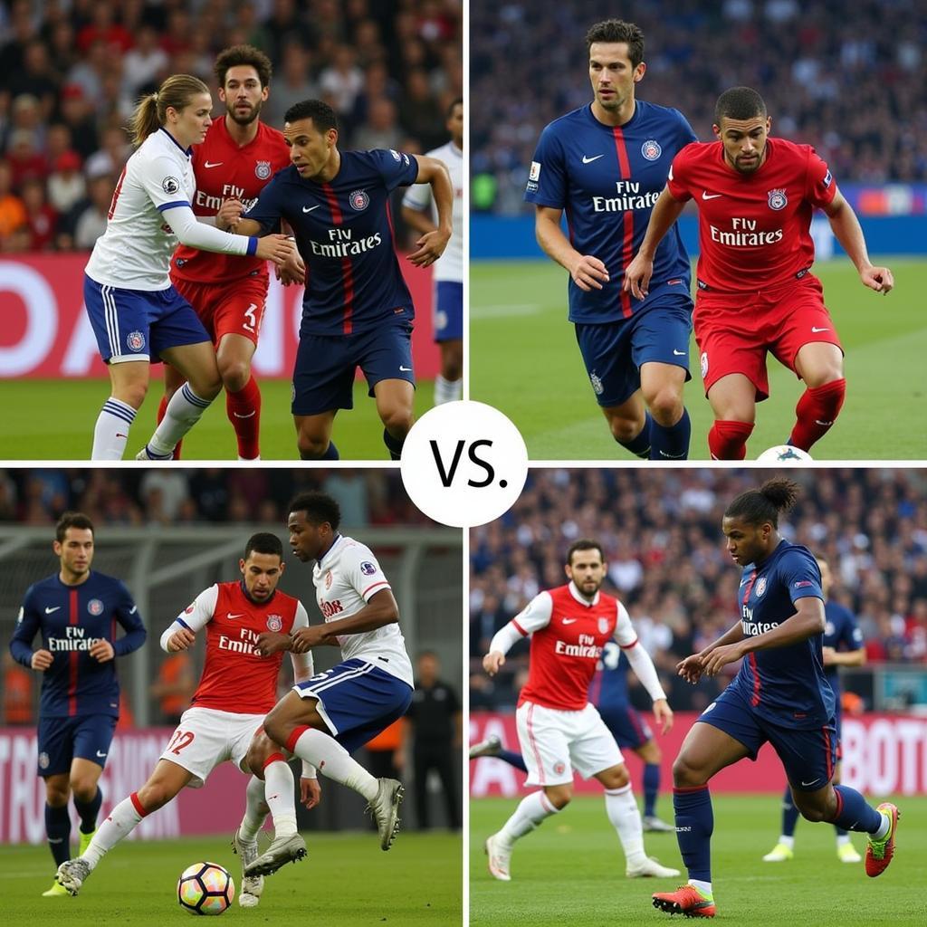 PSG vs Lille highlights những trận cầu nảy lửa