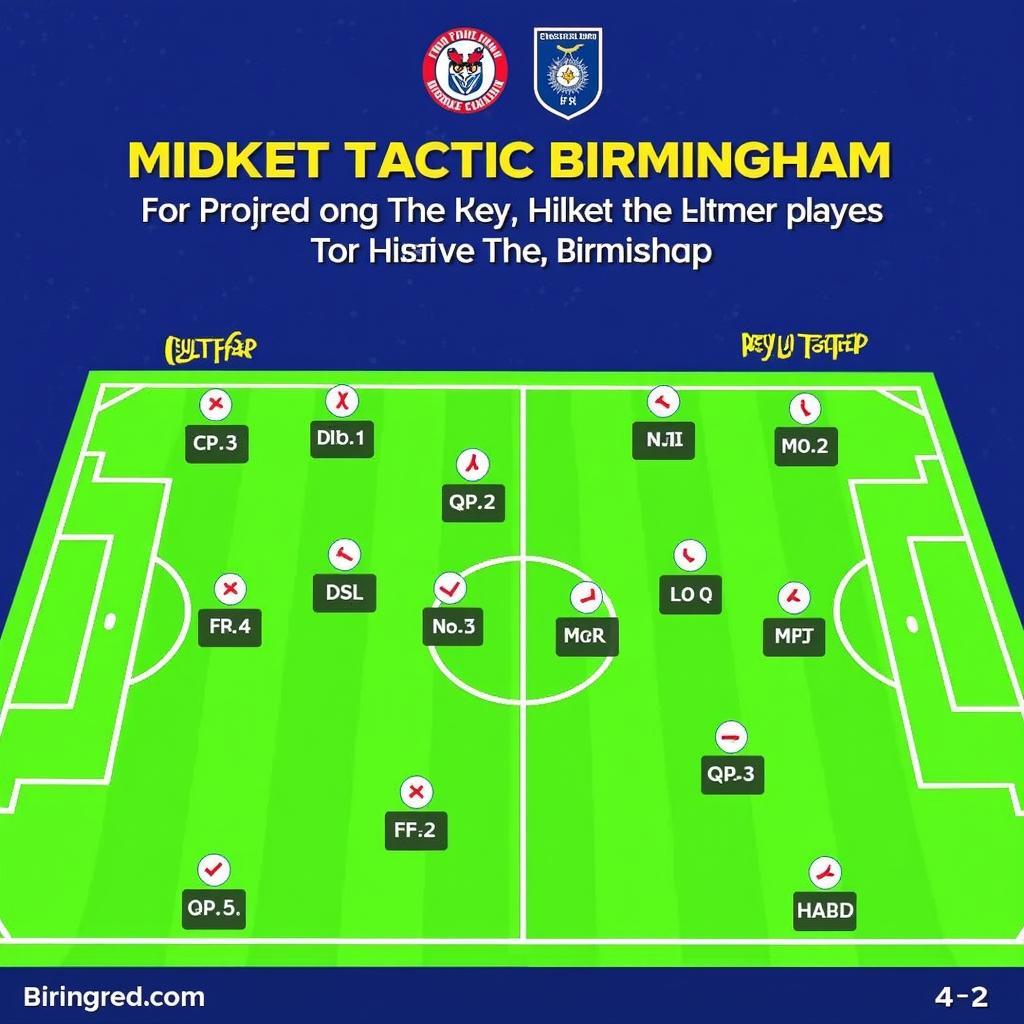 QPR vs Birmingham Tactical Formations