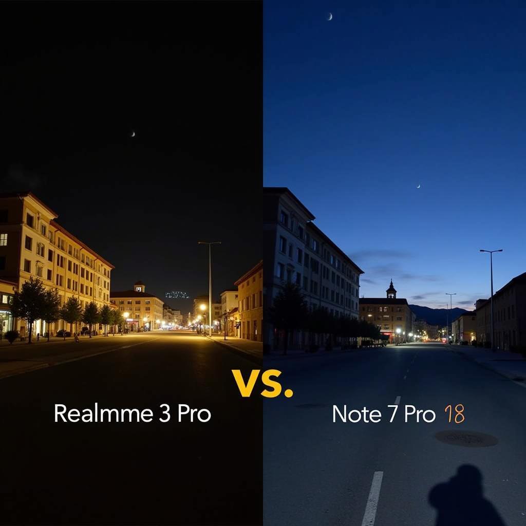 So sánh camera Realme 3 Pro và Note 7 Pro