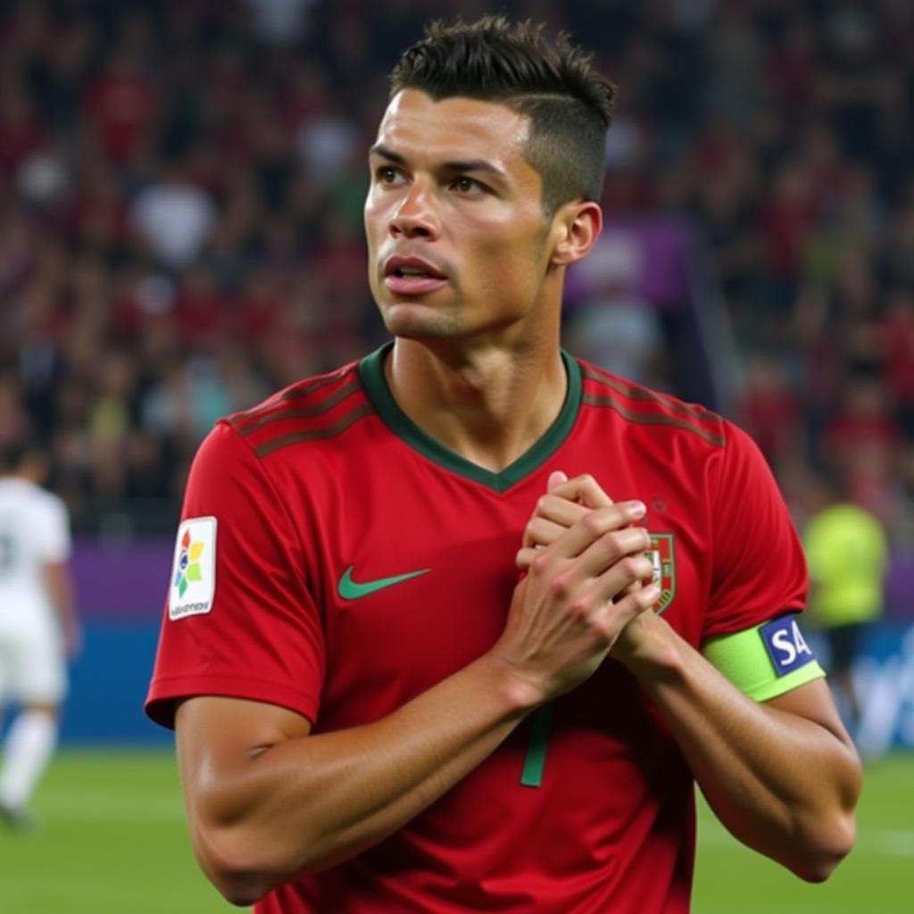 Ronaldo thất vọng