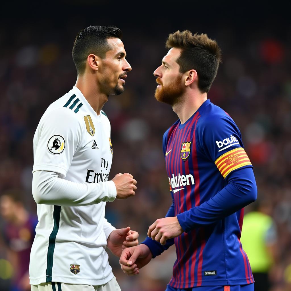 Ronaldo và Messi đối đầu đỉnh cao