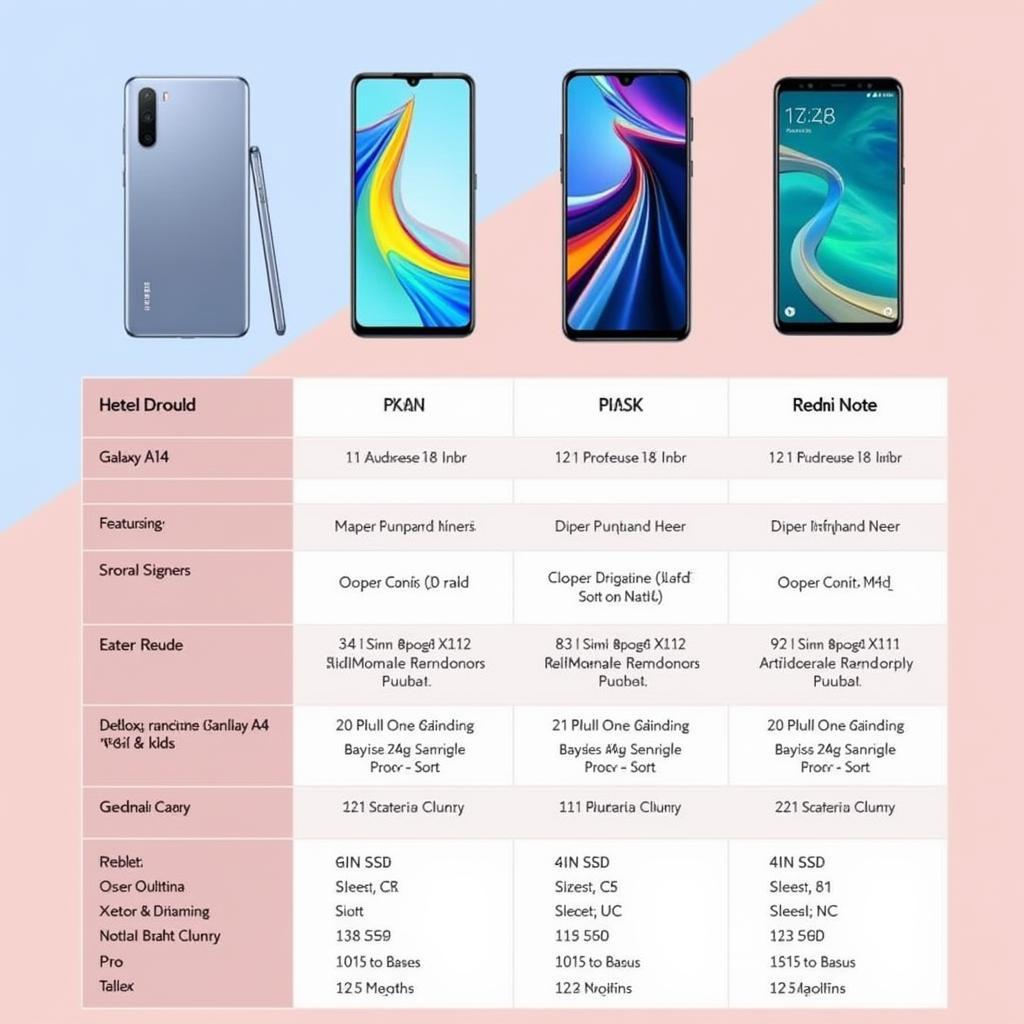 Samsung Galaxy A14 vs Xiaomi Redmi Note 5