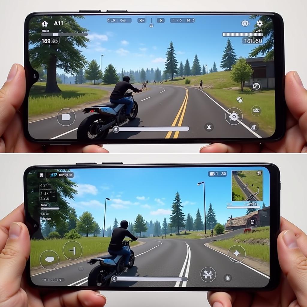 Hiệu năng chơi game trên S9 Plus và A71