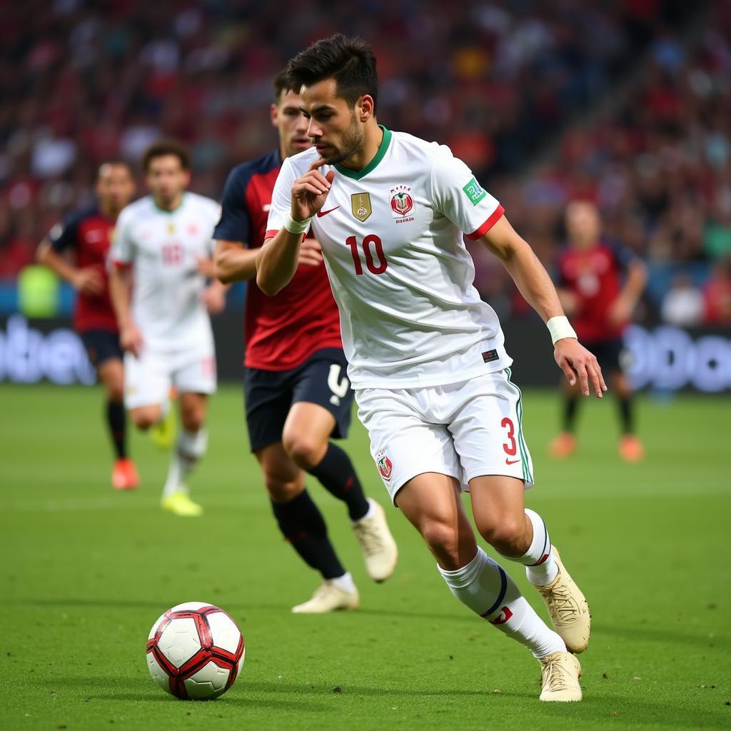 Sardar Azmoun lĩnh xướng hàng công Iran: Tiền đạo Leverkusen là niềm hy vọng số 1 của đội bóng Tây Á