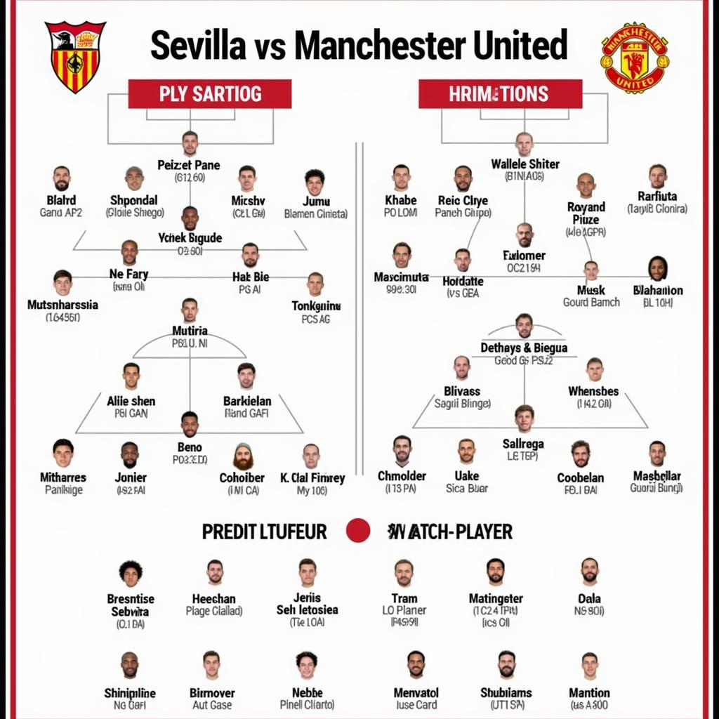 Dự kiến đội hình ra sân Sevilla vs Manchester United