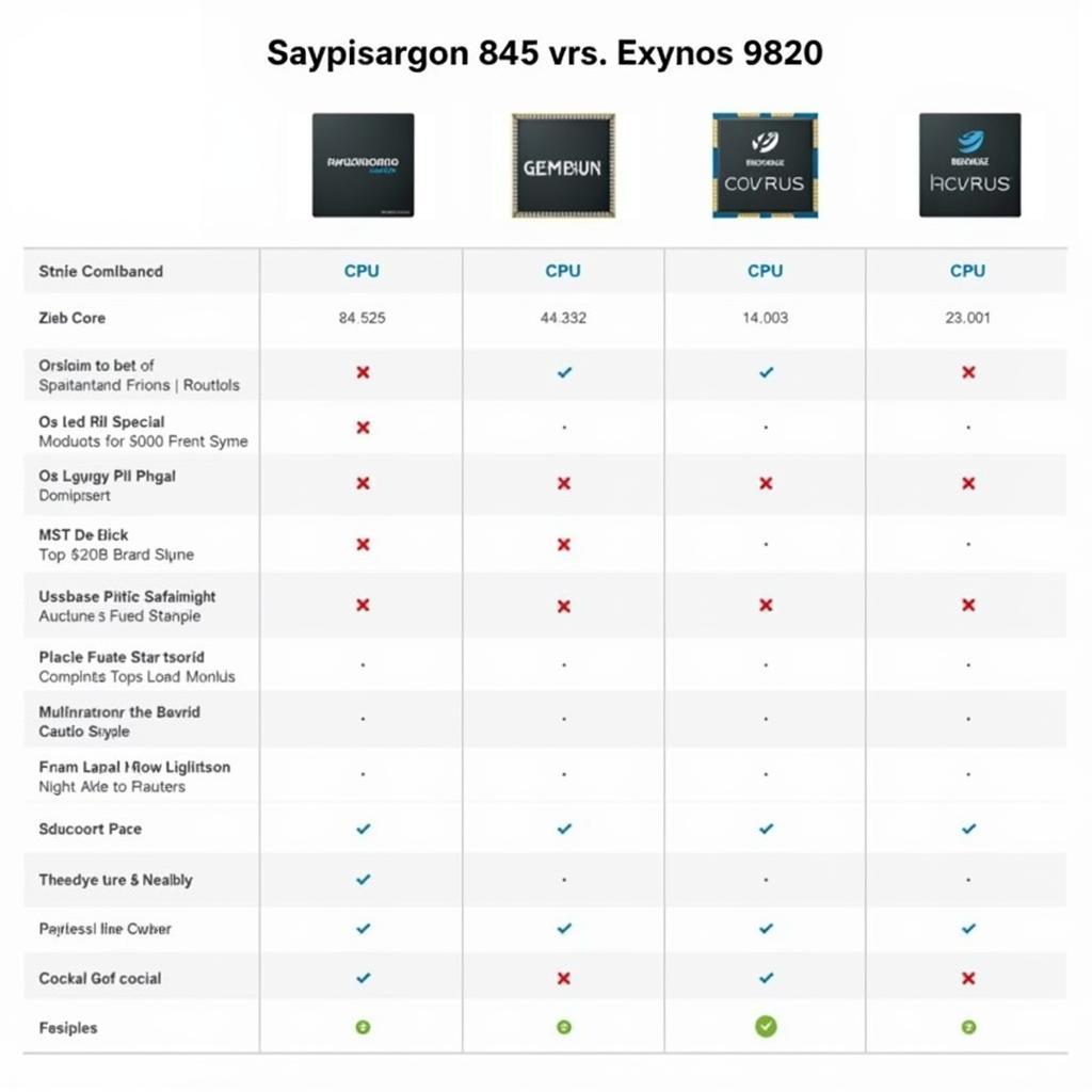 Snapdragon 845 vs Exynos 9820 CPU