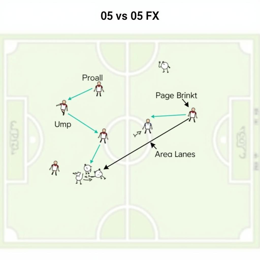 Sơ đồ chiến thuật 05 vs 05 FX