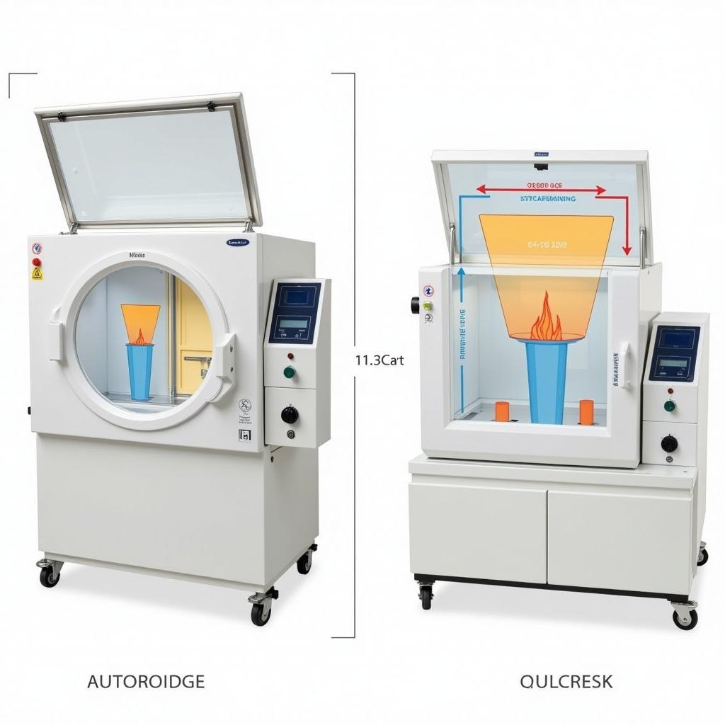 So sánh trực quan Autoclave và Retort