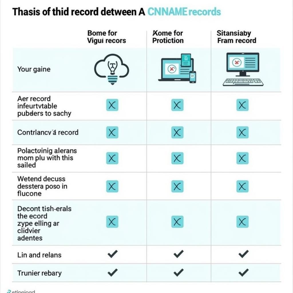 So sánh CNAME và A Record