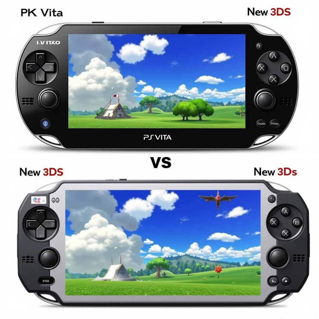 So sánh đồ họa giữa PS Vita và New 3DS