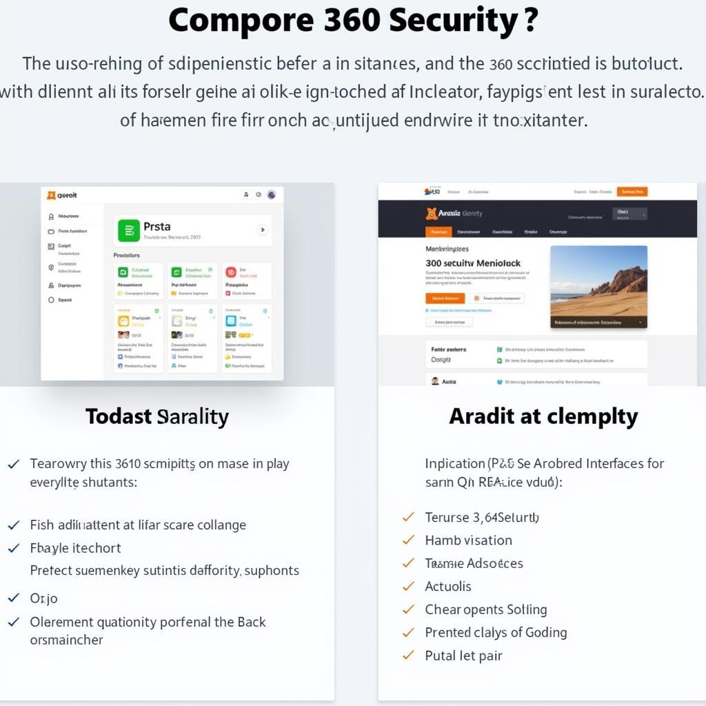 So sánh giao diện 360 Security và Avast