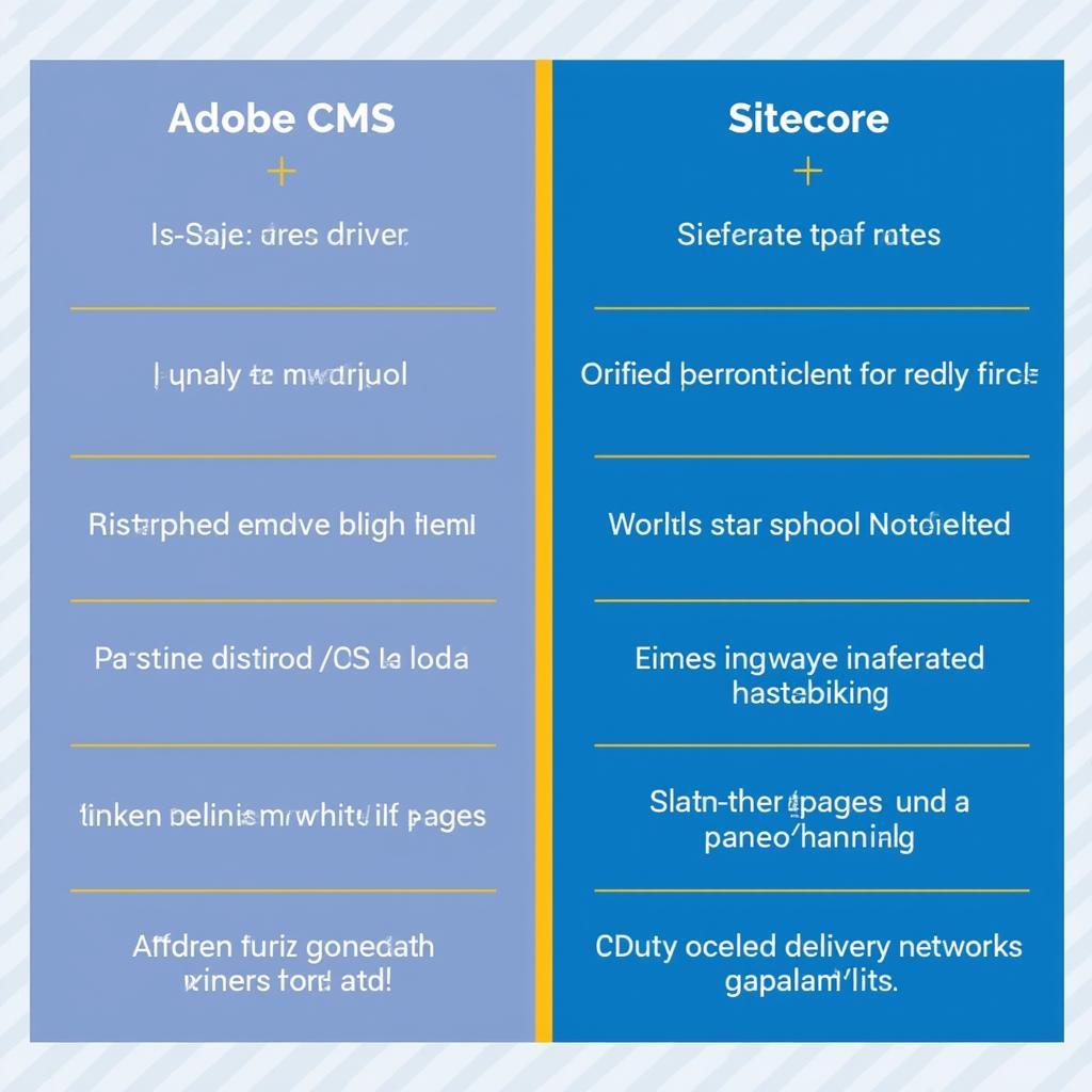 So sánh hiệu suất Adobe CMS và Sitecore