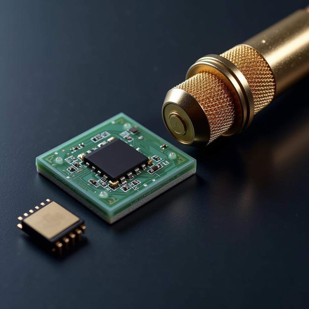 So sánh kích thước MEMS và electret microphone