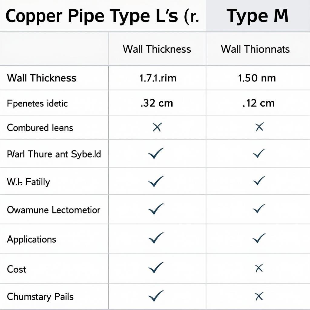 So sánh ống đồng Type L và Type M