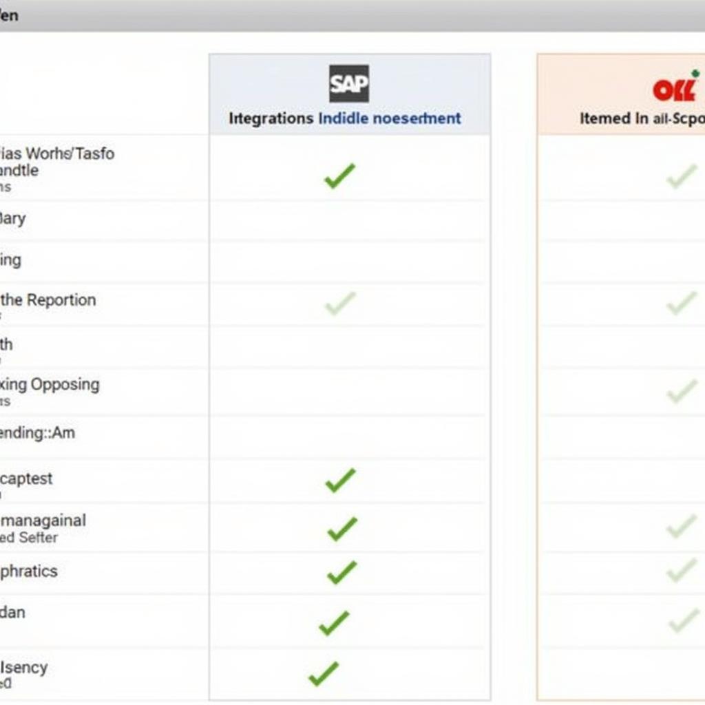 So sánh SAP và Oracle về quản lý tài chính