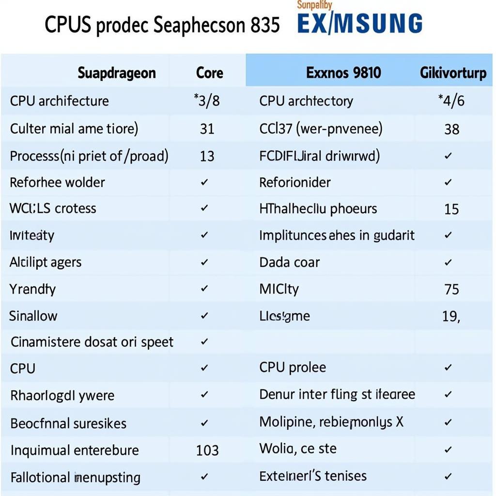 So sánh CPU Snapdragon 835 vs Exynos 9810