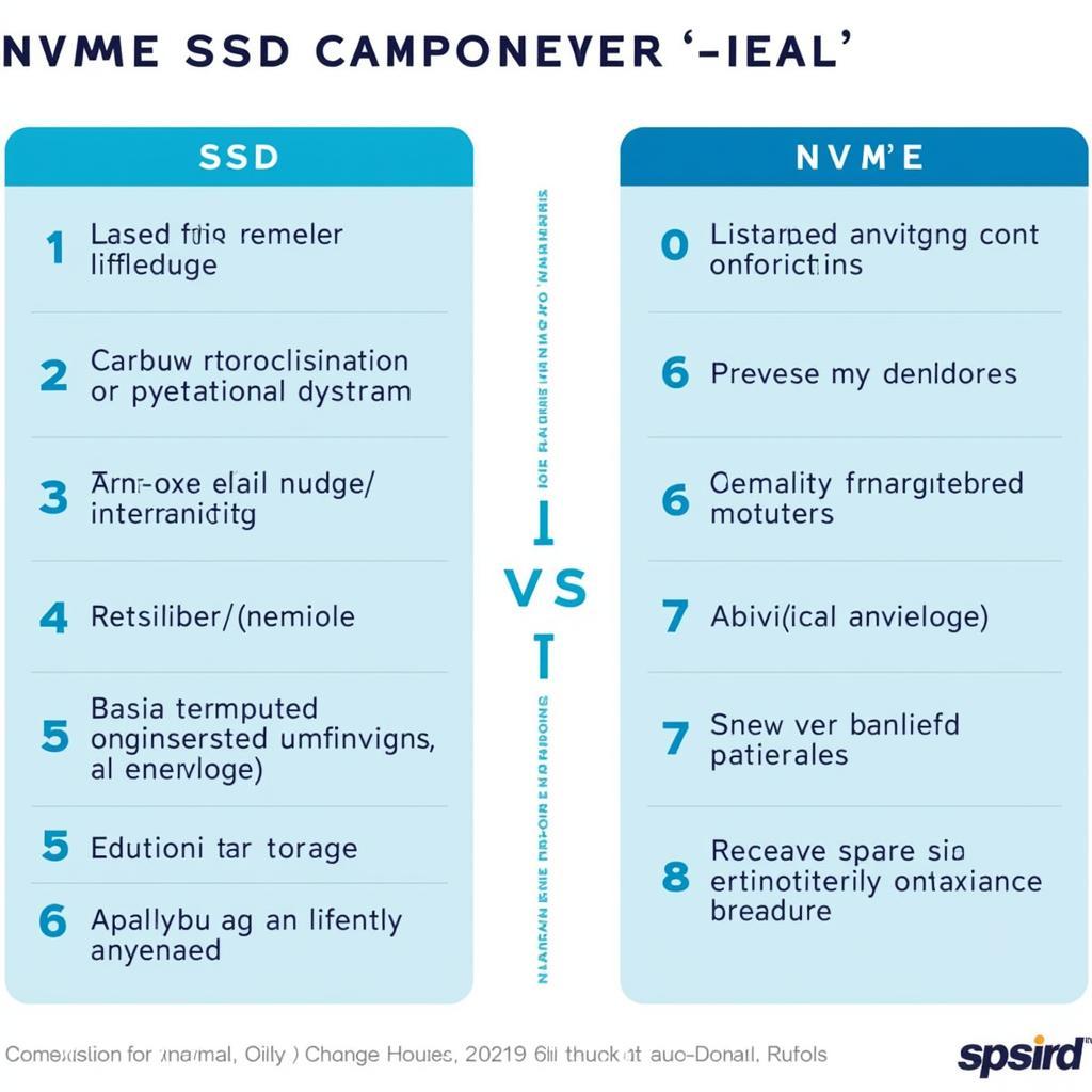 So sánh SSD và SSD NVMe