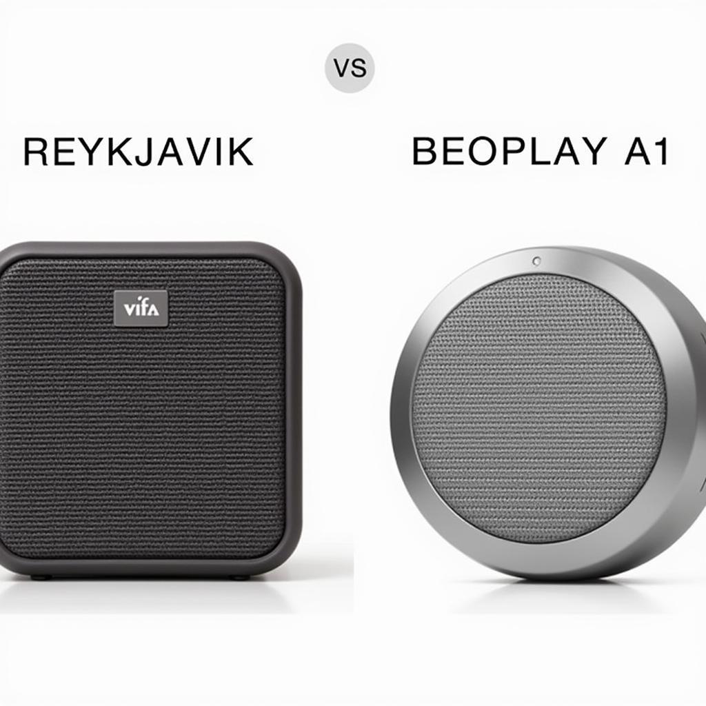 So sánh thiết kế Vifa Reykjavik và Beoplay A1