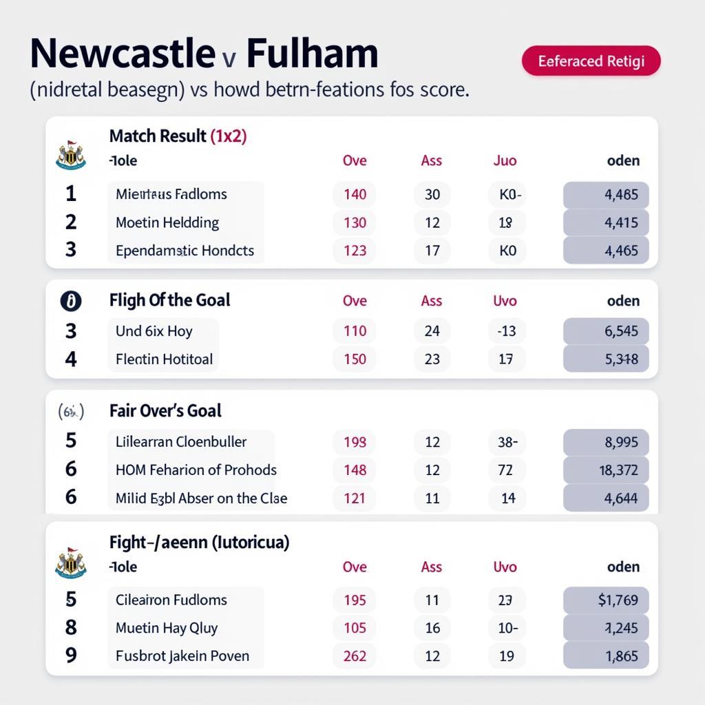 Soi kèo Newcastle vs Fulham