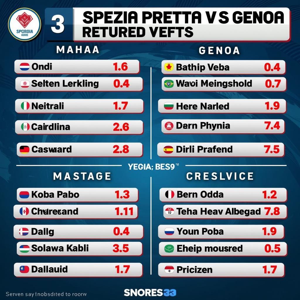 Soi kèo Spezia vs Genoa: Phân tích kèo Châu Á